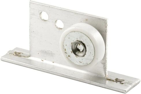 مجموعة أسطوانة وحامل حوض الاستحمام Prime-Line M 6035، 3/4 بوصة، إطار نايلون ذو حافة مسطحة، محامل كروية فولاذية، دعامة من الألومنيوم المبثوق (عبوتان) in Saudi Arabia