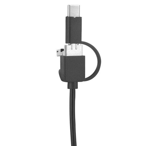 Yinhing Y102 USB 3 in 1 Endoscope 5.5mm Lens 6LED 5M Cable IP67 Borescope Inspection Camera for Android in Saudi Arabia