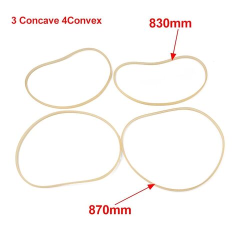 Cnfang4 83 سنتيمتر عجلة Banlancer الإطارات موازن آلة نقل الحزام 3 مقعر 4 محدب 2 قطعة مادة صفراء in Kuwait
