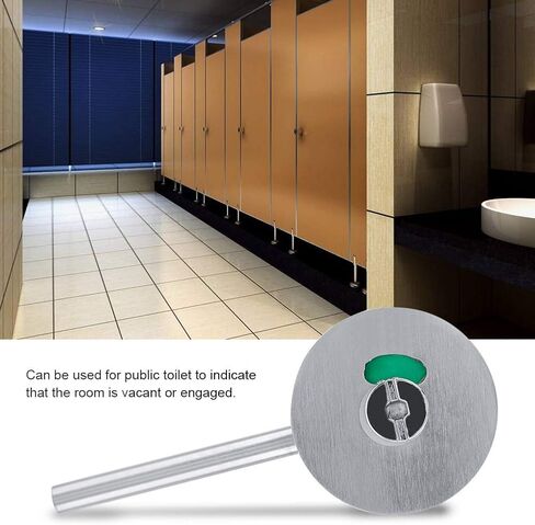 Resistant, Indicator Door Lock, Toilet Door Indicator Lock, Bathroom Door Indicator Lock, Antirust for Home Office in Saudi Arabia