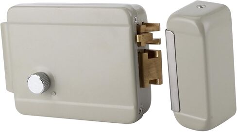 Electric Door Strike Lock Ultra high Security 12V Voltage Control for Community Access Iron,Locks and accessories in Saudi Arabia