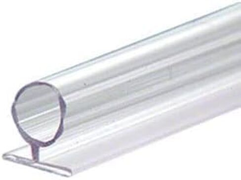 Gordon Glass® Large Translucent Shower Door Vinyl Bulb Seal - 77 in Long in Kuwait