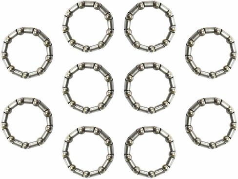 10 Kinds of 5 Sets Bike Ball Bearing Headset Retainer Crank Caged Wheel 4mm to 8mm / 1/6" to 1/3“ Repair Accessories in Saudi Arabia
