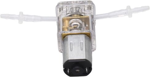 Mini Peristaltic Pump, Metal Self Priming Liquid Dosing Pump, 1Ml Min Rate, Ideal for Lab and Home Use (G10 3V) in Saudi Arabia