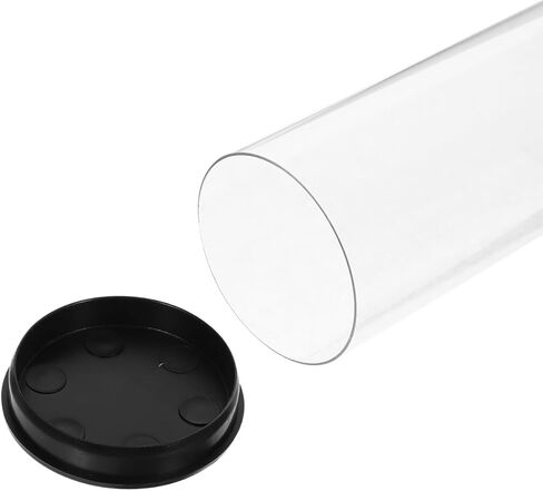 HANABASS 4 قطع كرة تنس شفافة يمكن أن تحمل علبة جولف فارغة من البلاستيك الشفاف أنبوب تنس كرات صغيرة صندوق حاوية تخزين لملحقات تدريب الجولف in Saudi Arabia