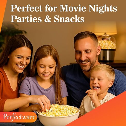 Perfectware All in One Popcorn Portion Packets with Kernels, Salt, and Coconut Oil for Popping Machine, 4 oz, 12 Count in Kuwait