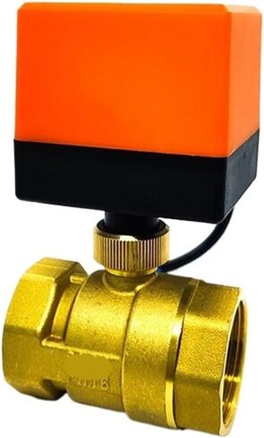 1/2 "1-1/2" 2 "صمام كروي نحاسي ثلاثة أسلاك اتجاهين تكييف الهواء التدفئة الأرضية برج المياه صمام التبديل 220 فولت 24 فولت 12 فولت (1,12VDC) in Kuwait