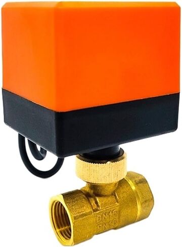 1/2 "1-1/2" 2 "صمام كروي نحاسي ثلاثة أسلاك اتجاهين تكييف الهواء التدفئة الأرضية برج المياه صمام التبديل 220 فولت 24 فولت 12 فولت (1,12VDC) in Kuwait