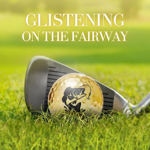 Fishing Gifts Golf Balls Set, Golf Gifts, Cool Accessories for Golfers, Fishing Gifts for Golf Lovers, Perfect for Christmas & Birthday in Saudi Arabia