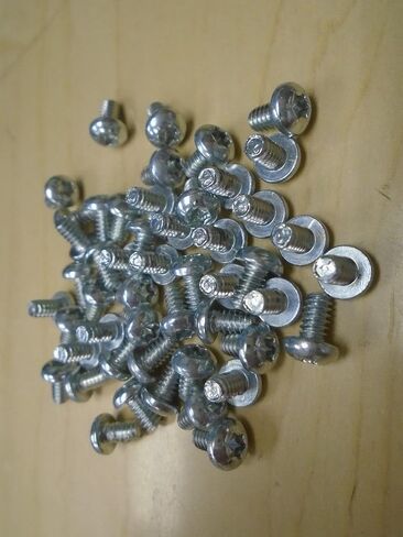 New Pack of Machine Screws 6/32 x 1/4 Torx Pan Head Steel Zinc Lot of 75#364 Multi-Purpose Comprehensive Hardware Fastener Assortment Kit WnyNEH04806 in Saudi Arabia