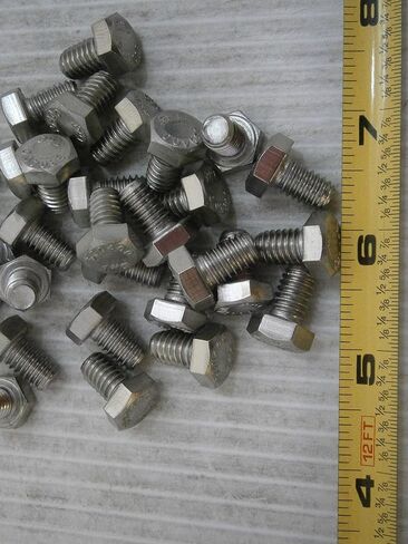 New Pack of Hex Cap Bolts 5/16-18 x 1/2 Stainless Steel lot of 19#413A Multi-Purpose Comprehensive Hardware Fastener Assortment Kit WnyNEH04021 in Saudi Arabia