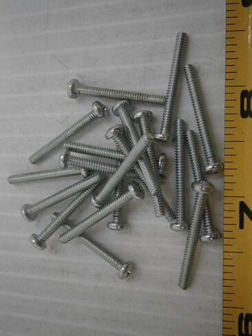 New Pack of 4-40 x 1" L Phillips Phil pan Head Steel zinc Machine Screw lot of 100#1364 Multi-Purpose Comprehensive Hardware Fastener Assortment Kit WnyNEH05686 in Saudi Arabia