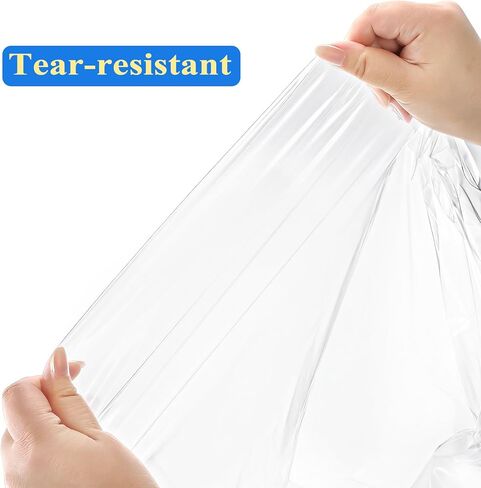 Fasmov 30 Pack 30 x 40 inch 1.4 Mil Clear Plastic Flat Open Poly Bags, Clothing Merchandise Bags Great for Bread Proofing, Dough, Food Storage, Jackets, Pillows, Laundry Storage, Gift Bag in Saudi Arabia