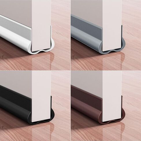 ترقية فجوات الأبواب وشرائط الأبواب البلاستيكية الناعمة وشرائط إغلاق الأبواب المقاومة للرياح لحماية الضوضاء والهواء البارد (أبيض) in Kuwait