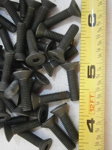 حزمة جديدة من براغي الماكينة 10/32 × 3/4 غطاء مقبس مسطح من سبائك الصلب مجموعة متنوعة من أدوات تثبيت الأجهزة الشاملة متعددة الأغراض 69#2976A WnyNEH04819 in Saudi Arabia