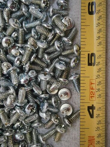 New Pack of Thread Cutting Screws #6/32 x 5/16" Phillips Pan Head F Steel Lot of 100#4972 Multi-Purpose Comprehensive Hardware Fastener Assortment Kit WnyNEH05012 in Saudi Arabia