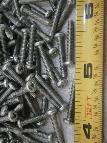 New Pack of Thread Forming Screws #4-40 x 3/4" Phillips Pan Head Rolok Steel Lot of 100#4801 Multi-Purpose Comprehensive Hardware Fastener Assortment Kit WnyNEH05193 in Saudi Arabia