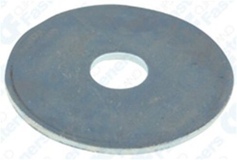 7/16" Inside Diameter X 1 3/4" Outside Diameter Washer Zinc - Package Quantity - 25 in Saudi Arabia