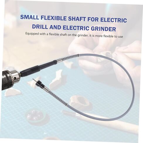 Veemoon Flexible Drill Drive Shaft Rotary Tool Flex Shaft Adapter for Polishing and Carving Rubber Handle Compatible Rotary Tools in Saudi Arabia