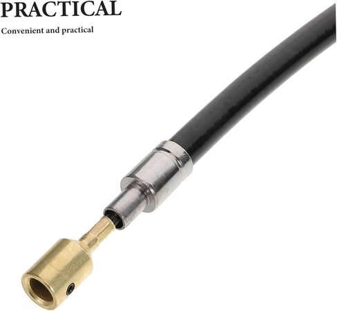 أداة تمديد عمود مرن من Homoyoyo، خرطوم مطاطي من الفولاذ المقاوم للصدأ، ملحق دقيق للمطاحن المعلقة، إعداد سريع، تركيب سهل الاستخدام، تصميم سلك فولاذي متعدد الاستخدامات للنقش in Kuwait