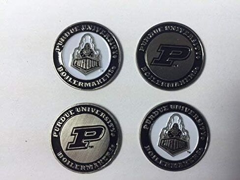 Purdue Boilermakers Golf Ball Markers 4-Pack in Saudi Arabia