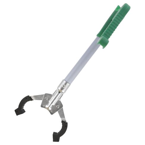 40cm Aluminum Alloy Trash Pickup Clamp Non-Slip Garbage Grabber Tool Portable Rubbish Cleaning Reacher for Waste Collection in Saudi Arabia