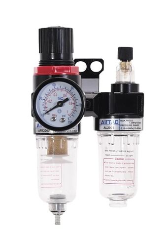 AFR2000+AL2000 G1/4 "air Compressor AFC2000 Oil-Water Separator Regulator Drain Valve Filter Spray AFC-2000(AFC-2000 w PC 10mm) in Saudi Arabia