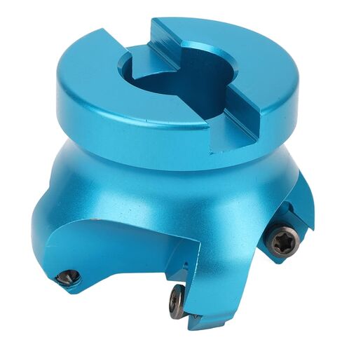 4 Flutes Face Milling Cutter, CNC Lathe Machine Toolholding, Metalworking Supplies, Sturdy Aluminum Alloy Material, Wide Machining Range with Storage Box in Kuwait