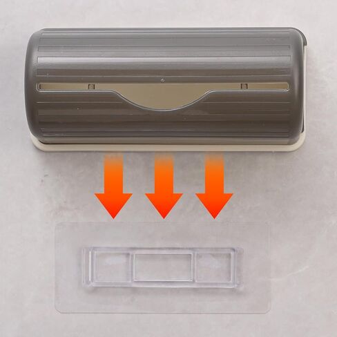 1 PC Garbage Bag Storage Dispenser Wall-Mounted Trash Bag Roll Holder for Kitchen Bathroom Plastic Bags Rack 18 * 8 * 7.2cm in Saudi Arabia