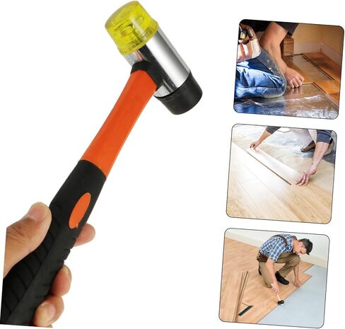 NUOBESTY 1Set Wood Flooring Installation Kit with Tapping Block Hammer and Spacers for Efficient Vinyl and Setup in Saudi Arabia