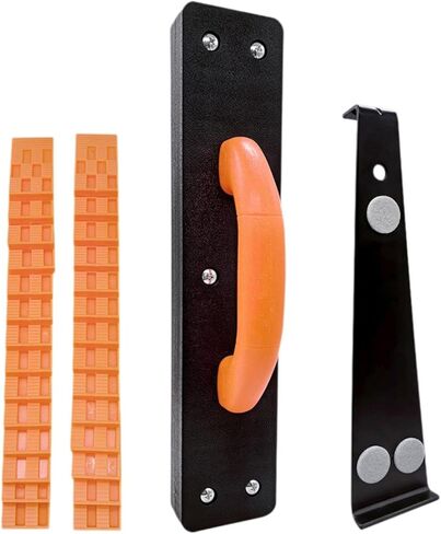 predolo Woodworking Kit for Laminate Flooring with Knock Block and Comfortable Grip, Orange in Saudi Arabia