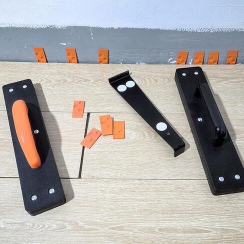 predolo Woodworking Kit for Laminate Flooring with Knock Block and Comfortable Grip, Orange in Saudi Arabia