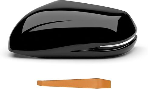 غطاء مرآة بديل مباشر من جانب الراكب الأيمن متوافق مع Honda CRV 2017-2022 أسود لامع in Kuwait