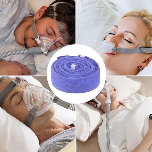 غطاء خرطوم CPAP للأنابيب الساخنة 6.3 قدم CPAP يغطي أنبوب CPAP كم كامل بسحاب CPAP للعزل والحماية (أرجواني) in Kuwait