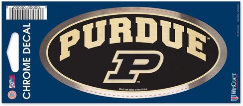 ملصق من الكروم Wincraft NCAA Purdue University WCR27004014، 3 × 7 بوصة in Saudi Arabia