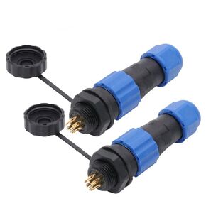 10 مجموعات/وحدة مقبس توصيل الطيران ذكر + أنثى سلسلة SD13 1/2/3/4/5/6/7/9 دبابيس موصل الطيران SP13 M13 (SD13-2) in Kuwait