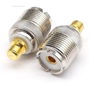 محطة اليد لاسلكي تخاطب محول شقة الفم UHF أنثى بدوره شقة رئيس SL16/م مقعد النحاس 1 قطعة in Kuwait