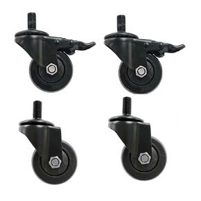 3“ Caster Wheels Set of 4 (2 Locking & 2 Swivel), Heavy Duty Casters for Vego Garden 2' x 4', 1.5' x 3.5' & 1.5' x 5.5' Elevated Garaden Bed in Saudi Arabia