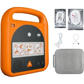 مدرب AED، جهاز تدريب محمول مع 4 سيناريوهات، مطالبات صوتية باللغة الإنجليزية فقط للطلاب المتدربين المبتدئين في الإسعافات الأولية in Kuwait