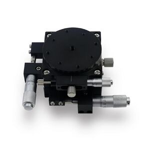 High-Precision Three-Way Slide Table, XYR60-L, XY axis +-6.5mm, R axis: coarse Adjustment 360 Degrees in Kuwait