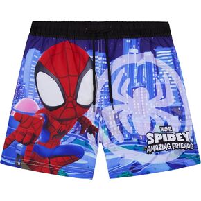 Marvel Spiderman Boys Swim Trunks, Shorts with Mesh Lining, UPF 50 Swimsuit, Beach Pool Bathing Suit, Swimwear 3–8Y in Kuwait