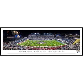أبطال كرة القدم NCAA FCS لعام 2025، مونتانا ستيت بوبكاتس - حصيرة واحدة، طباعة مؤطرة بواسطة Blakeway Panoramas in Kuwait