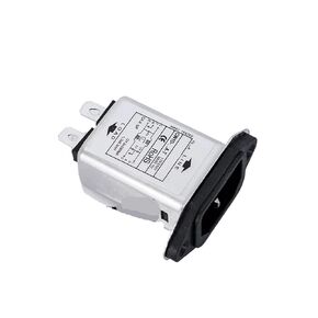 مقبس مرشح الطاقة أحادي الطور 220 فولت CW2B-10A 6A 3A-T (003) مفتاح كبير لضوء النيون الأحمر (CW2B-10A-T 004 تأمين مزدوج) in Kuwait