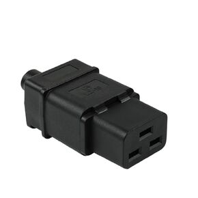مقبس طاقة التيار المتردد ذكر الإدخال الأفقي 16A 250V مع ثقب تثبيت برغي التثبيت SS-3A (مقعد على شكل دبوس) in Kuwait