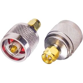 N إلى SMA محول N ذكر إلى SMA ذكر التوصيل أنثى جاك RF موصل 4 نوع اختبار محول 2 قطعة (099-2 قطعة) in Kuwait