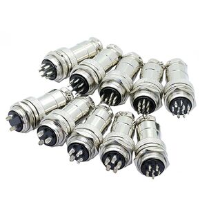 10 مجموعات GX20 موصل الطيران الذكور والإناث 2/3/4/5/6/7/8/9/10/12/14 دبوس قطر 20 مللي متر مقبس التوصيل الطيران موصل دائري (7 دبوس) in Kuwait