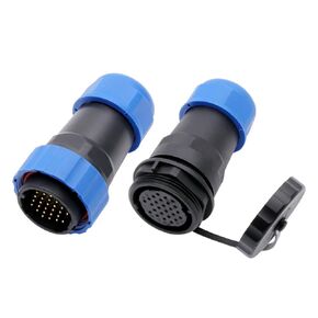10 مجموعات SP/SD28 لرسو السفن الطيران التوصيل المقبس ذكر + أنثى 1/2/3/4/5/6/7/9/12/14 دبابيس SP28 28 مللي متر موصل الطيران (SD28-7P) in Kuwait