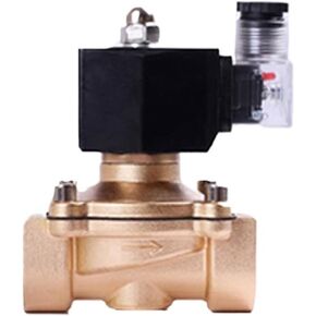 1 "صمام الملف اللولبي النحاسي المغلق عادة سلسلة 2T غاز البترول المسال الغاز الطبيعي DN25 مفتاح صمام الماء 220 فولت 24 فولت 12 فولت (NPT_24VAC) in Kuwait