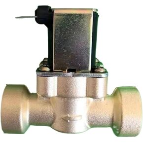 1/2 أنثى إلى أنثى مغلقة عادة صمام الملف اللولبي النحاسي التبديل المغناطيسي تيار مستمر 12 فولت 24 فولت التيار المتناوب 110 فولت 220 فولت صمام الماء الساخن بالطاقة الشمسية (110 فولت) in Kuwait