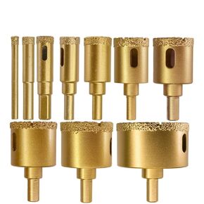 1 قطعة 6-200 مللي متر فراغ جاف صنع من النحاس الماس الحفر الأساسية بت سيراميك هول المنشار الجرانيت الرخام لقمة ثقب (الحجم: 170 مللي متر) in Kuwait